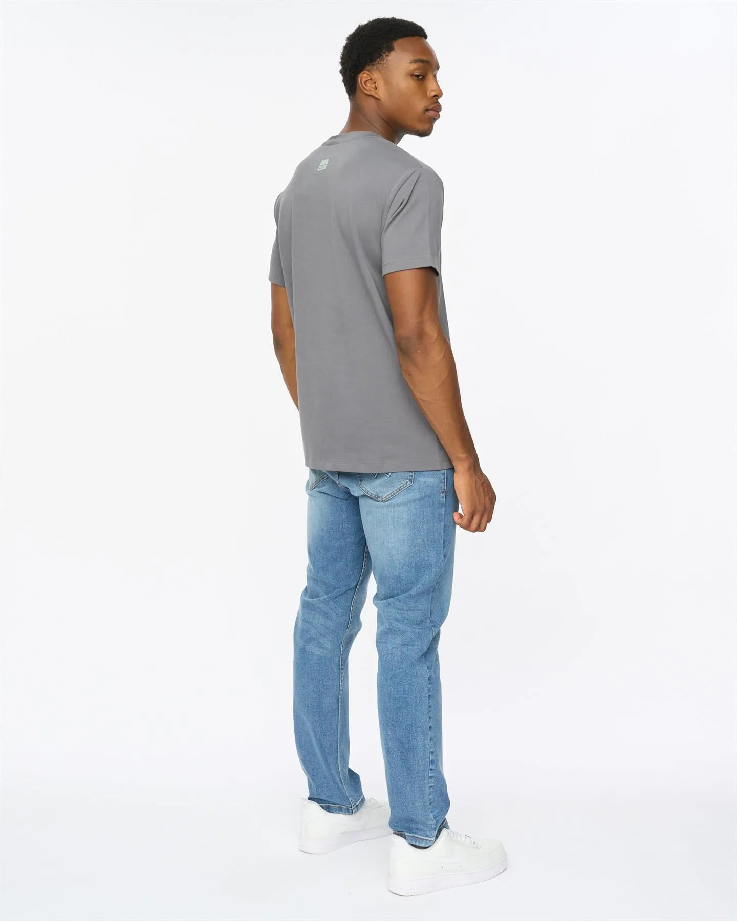 Mens Polymoore Heavy T-Shirt Petrol sold by Brand Corner product image thumbnail 5