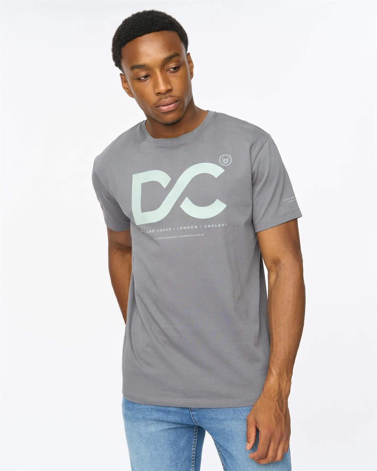 Mens Polymoore Heavy T-Shirt Petrol sold by Brand Corner product image thumbnail 2