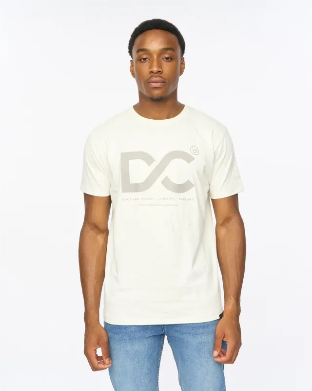 Mens Polymoore Heavy T-Shirt Off White sold by Brand Corner