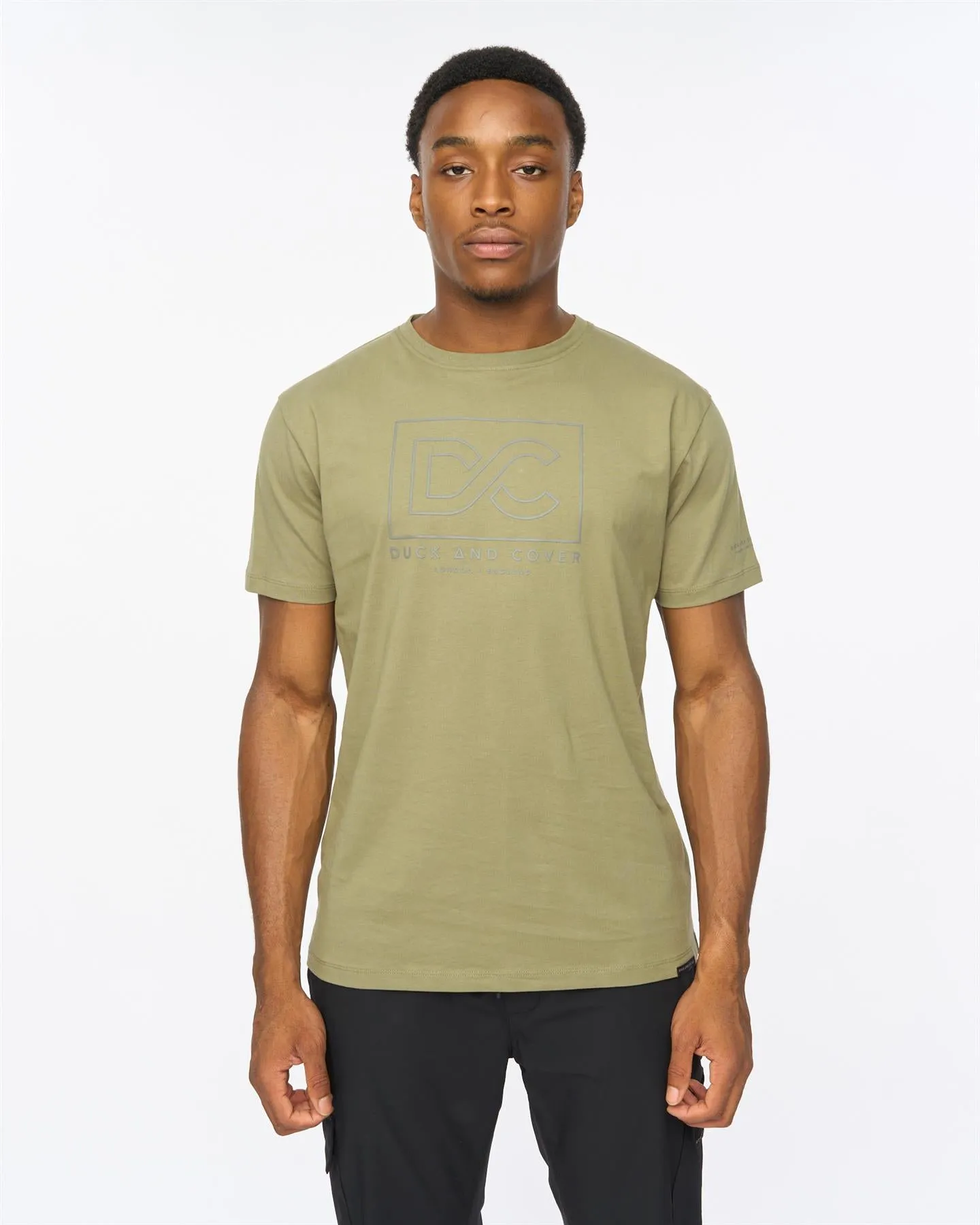 Mens Rampmoore Heavy T-Shirt Olive sold by Brand Corner