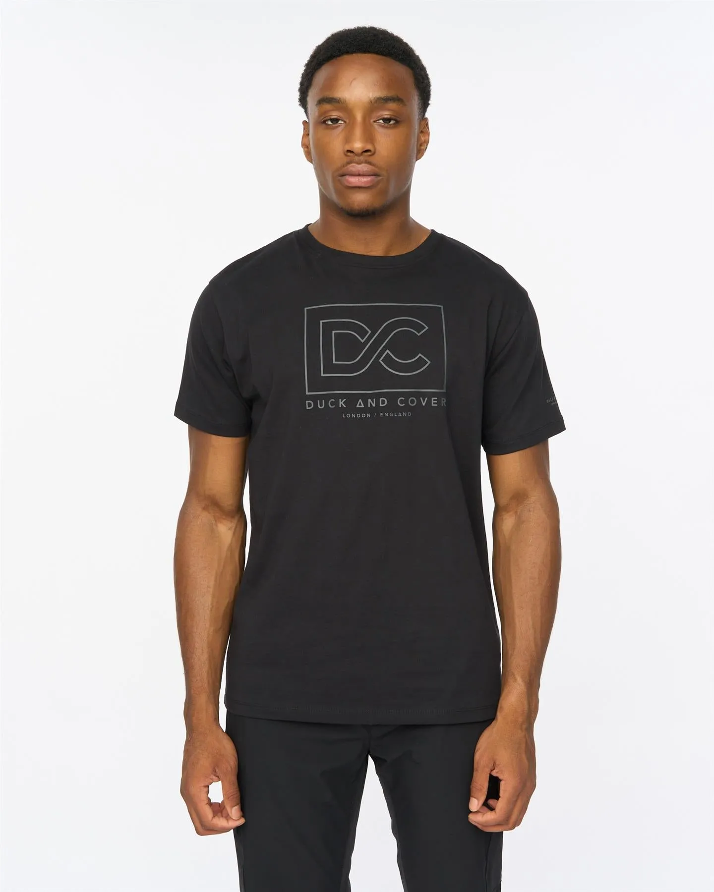 Mens Rampmoore Heavy T-Shirt Black sold by Brand Corner
