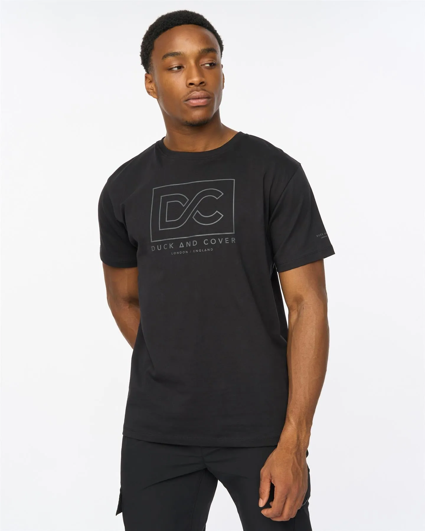 Mens Rampmoore Heavy T-Shirt Black sold by Brand Corner product image thumbnail 5