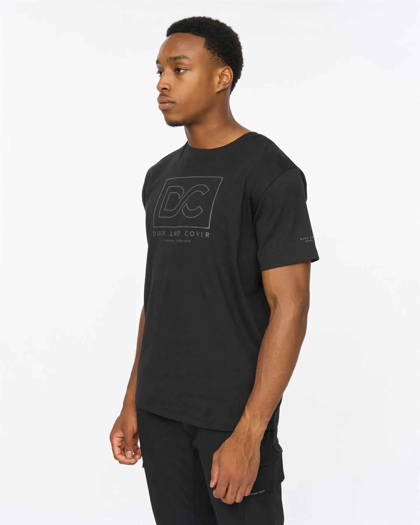 Mens Rampmoore Heavy T-Shirt Black sold by Brand Corner product image thumbnail 2