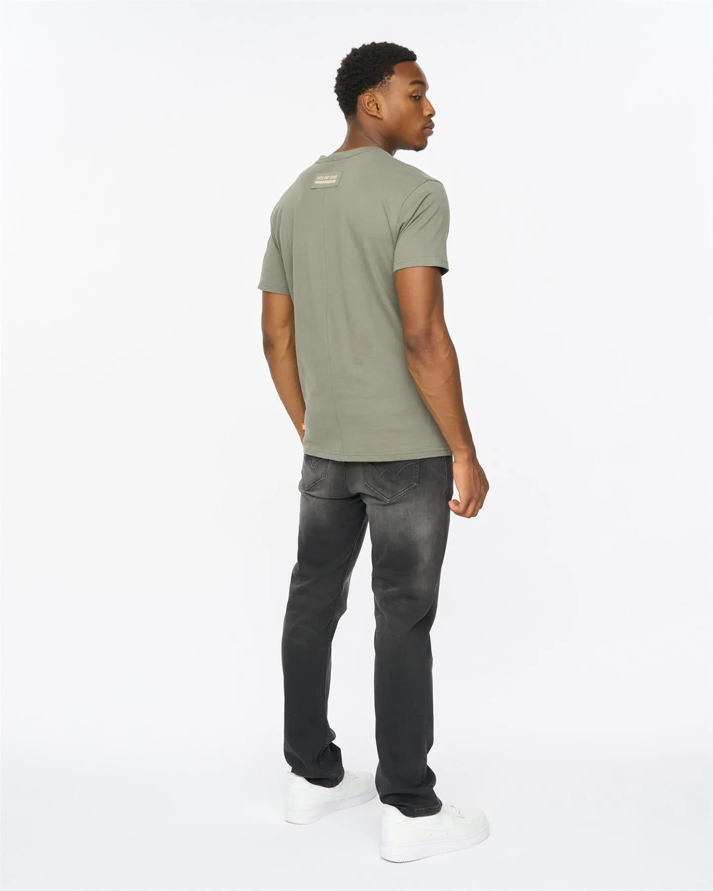 Mens Skullmatic T-Shirt Dark Olive sold by Brand Corner product image thumbnail 5