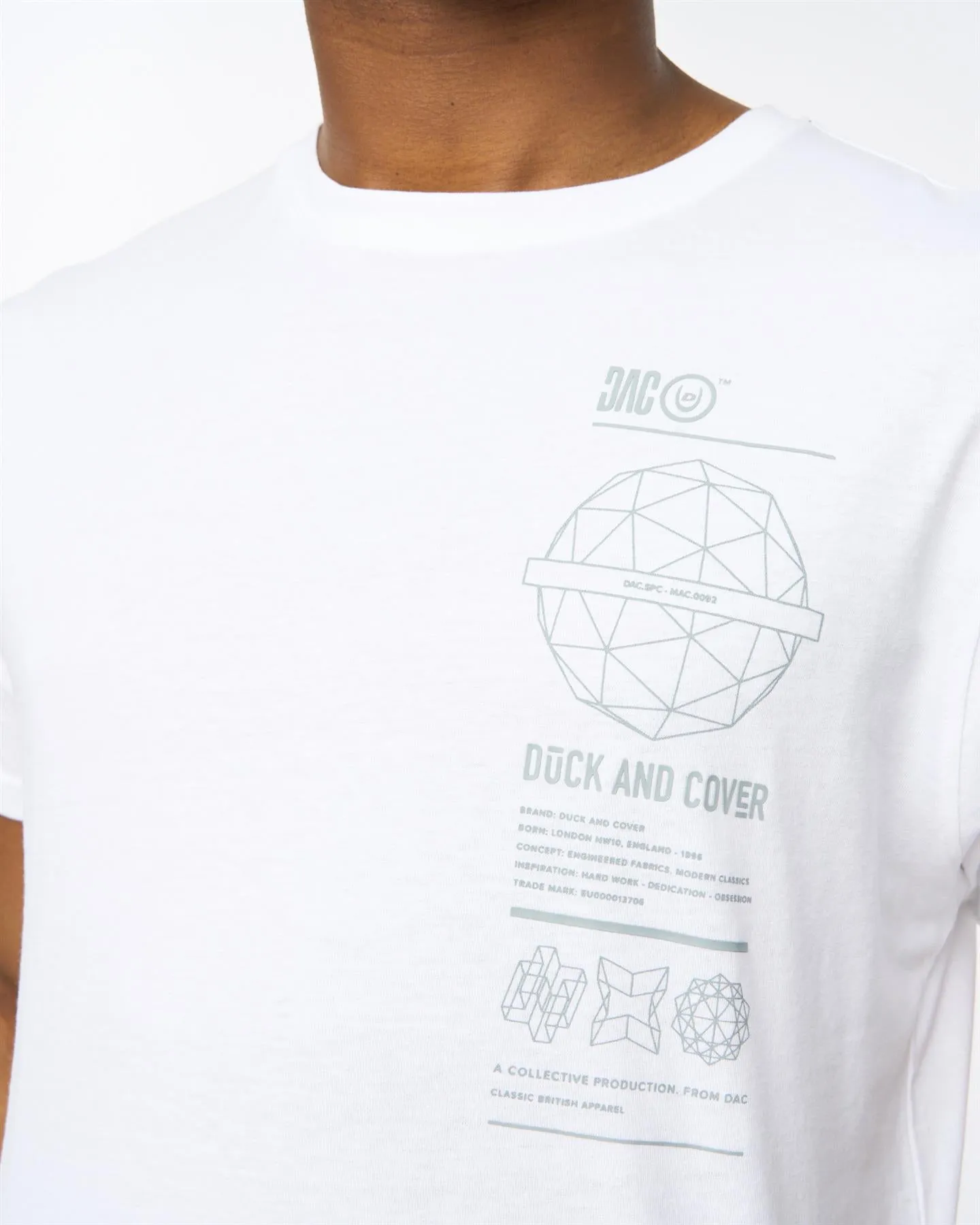 Mens Ashland T-Shirt White sold by Brand Corner product image thumbnail 4