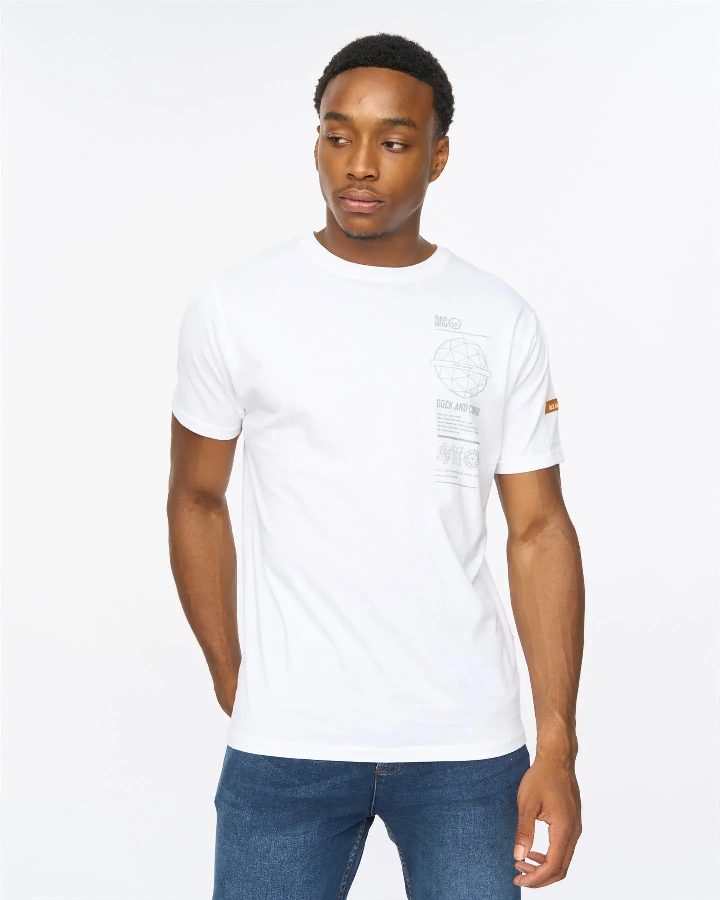 Mens Ashland T-Shirt White sold by Brand Corner product image thumbnail 5