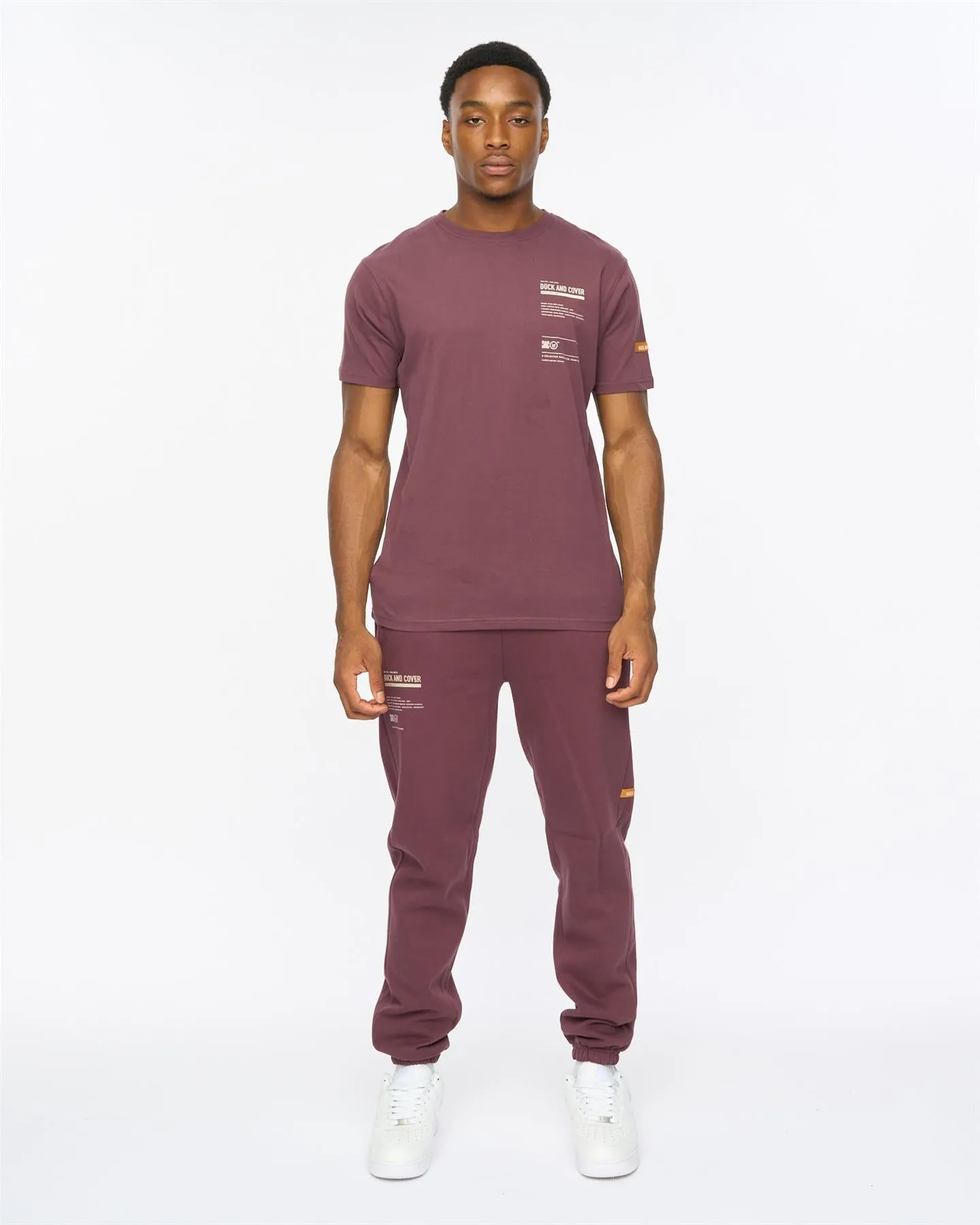 Mens Applewood T-Shirt Raisin sold by Brand Corner product image thumbnail 3