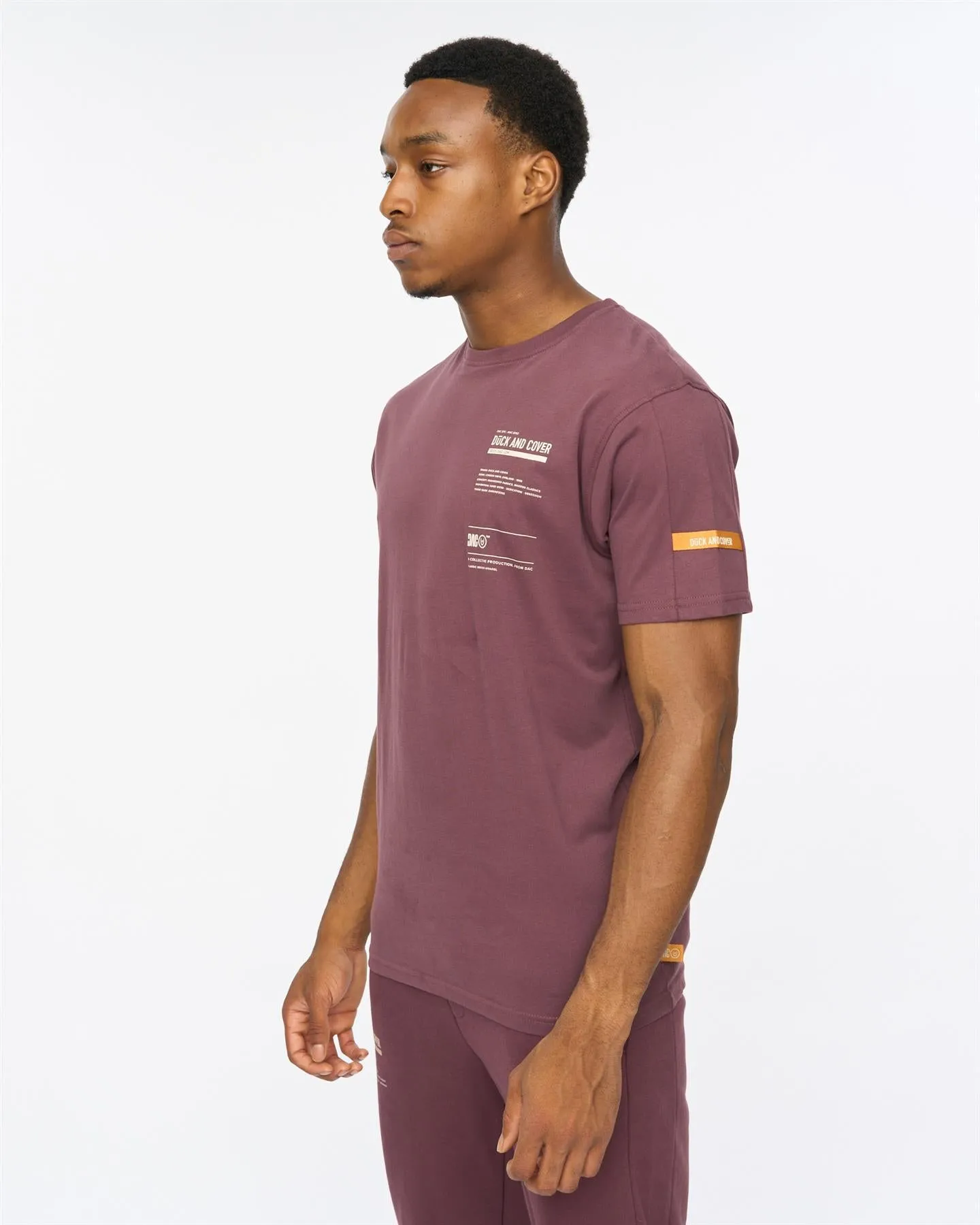 Mens Applewood T-Shirt Raisin sold by Brand Corner product image thumbnail 2