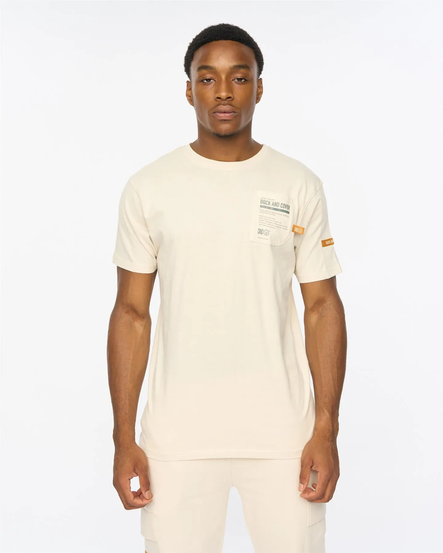 Mens Adamsberg T-Shirt Off White sold by Brand Corner