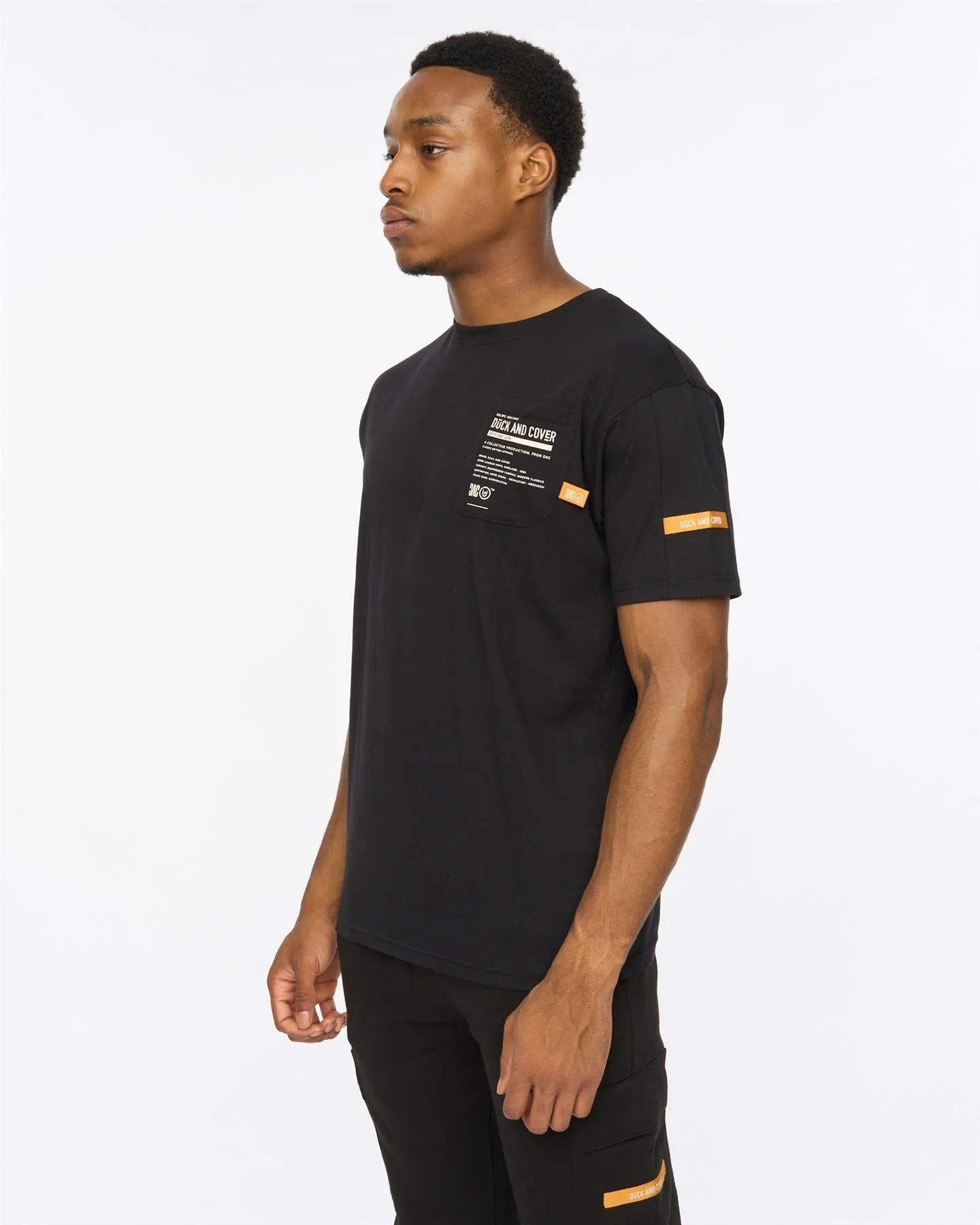 Mens Adamsberg T-Shirt Black sold by Brand Corner product image thumbnail 4