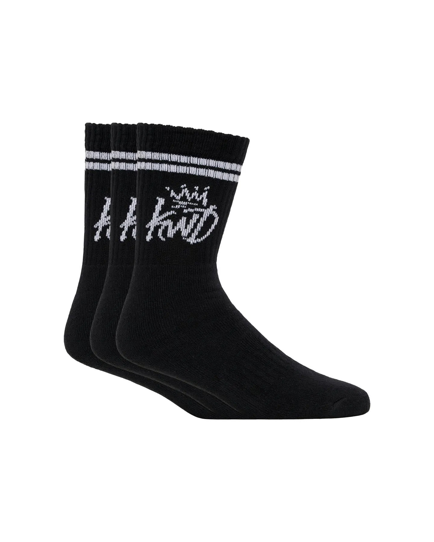 Mens Hopper Sports Socks 3pk Black sold by Brand Corner