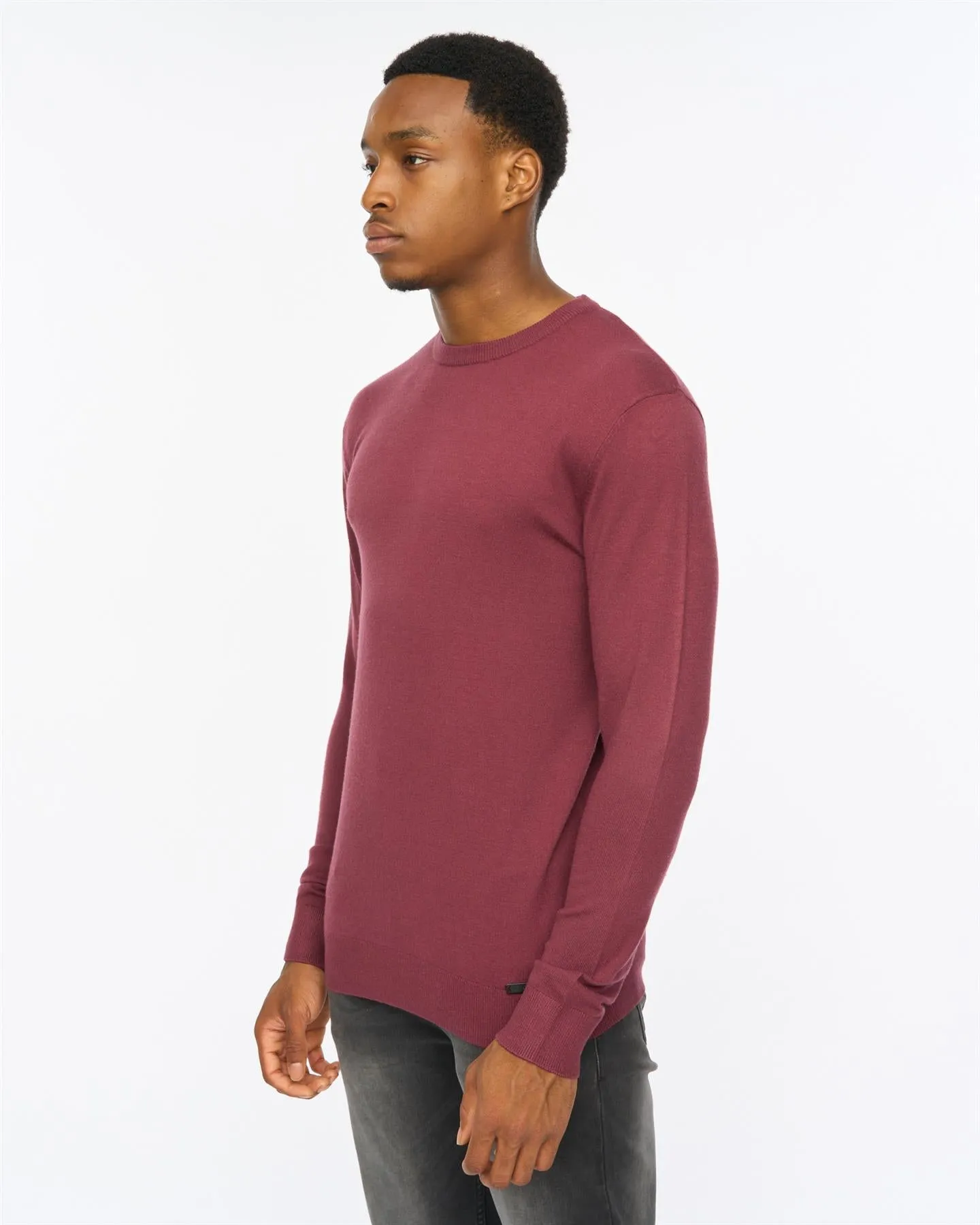 Mens Consenza Crew Knit Raisin sold by Brand Corner product image thumbnail 2