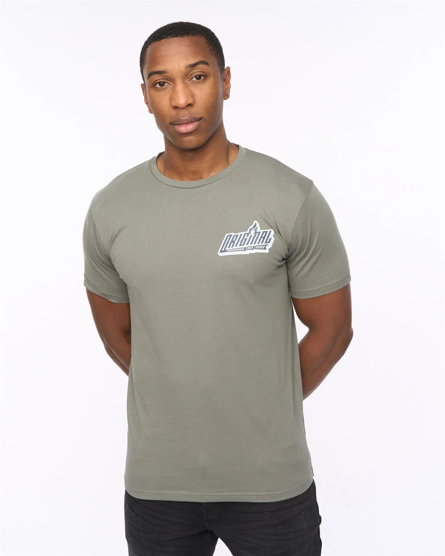 Mens Jampstead T-Shirt Olive sold by Brand Corner