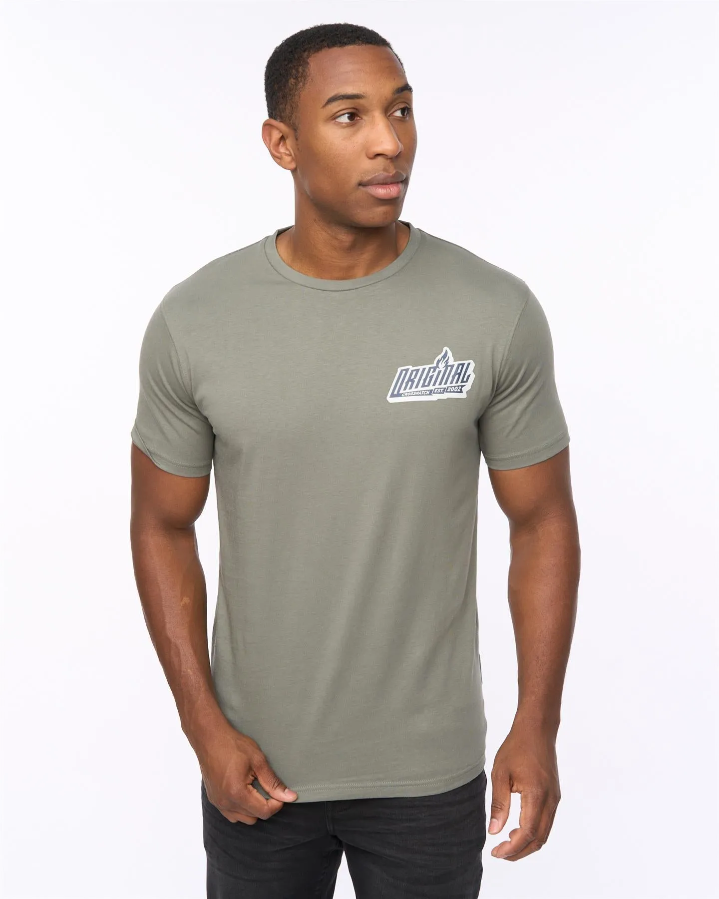 Mens Jampstead T-Shirt Olive sold by Brand Corner product image thumbnail 2