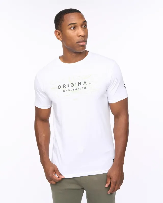 Mens Mappedout T-Shirt White sold by Brand Corner