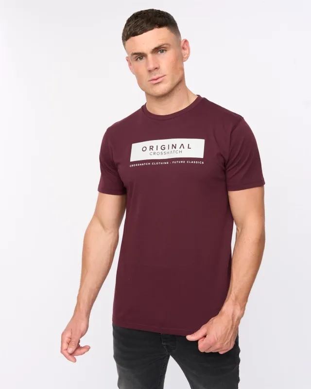 Mens Jamstate T-Shirt Raisin sold by Brand Corner