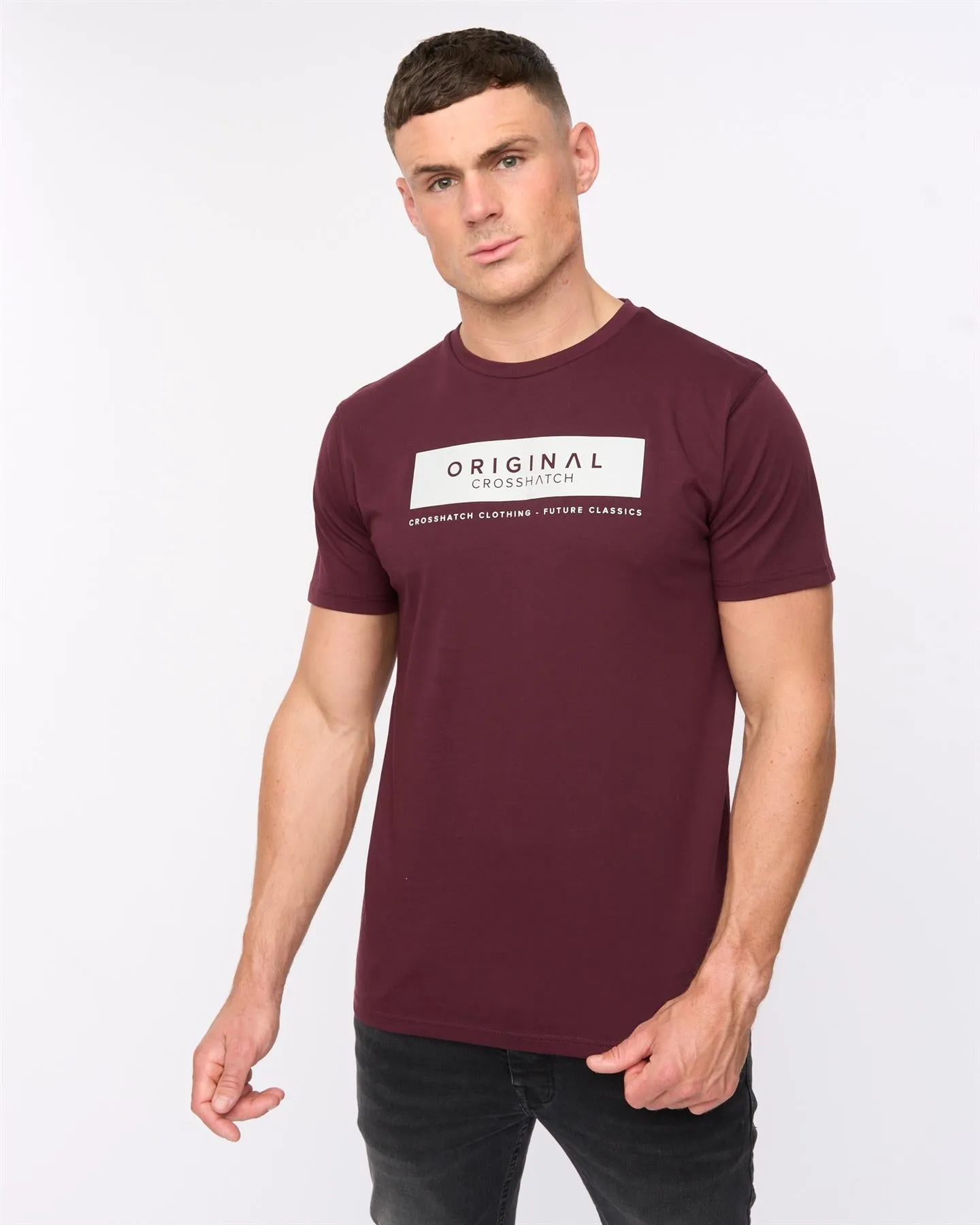 Mens Jamstate T-Shirt Raisin sold by Brand Corner