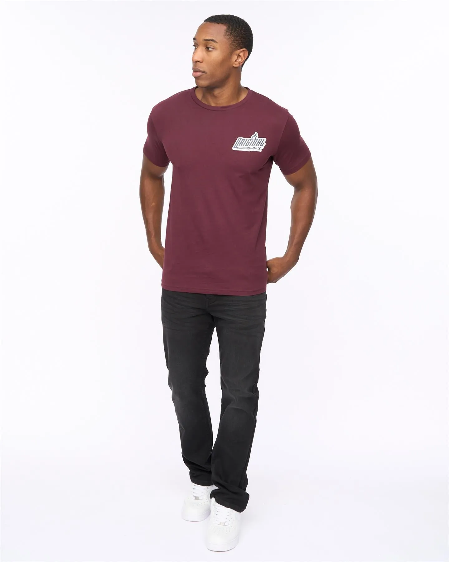 Mens Jampstead T-Shirt Raisin sold by Brand Corner product image thumbnail 3