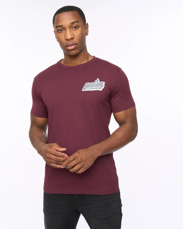 Mens Jampstead T-Shirt Raisin sold by Brand Corner