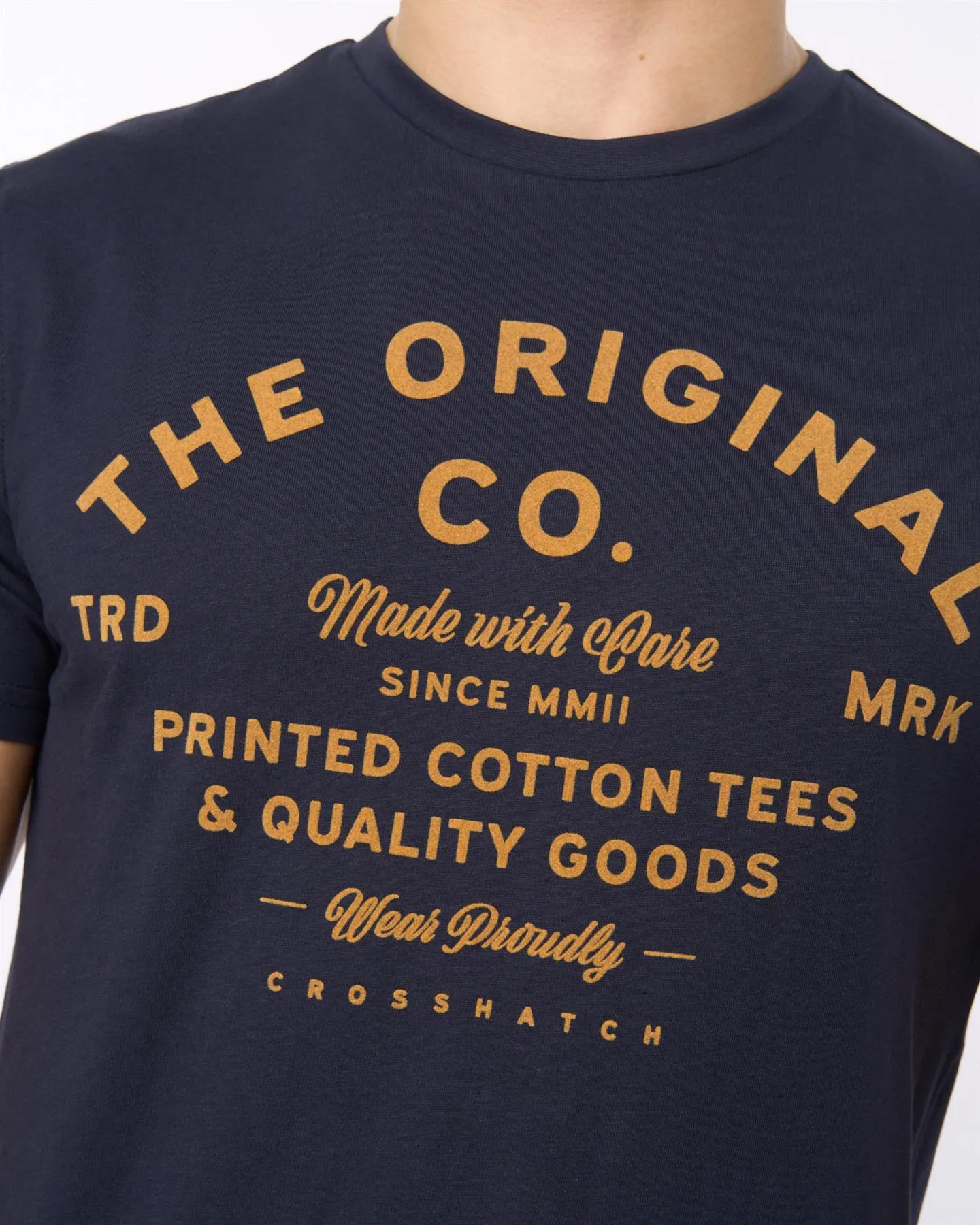Mens Shoptown T-Shirt Navy sold by Brand Corner product image thumbnail 5