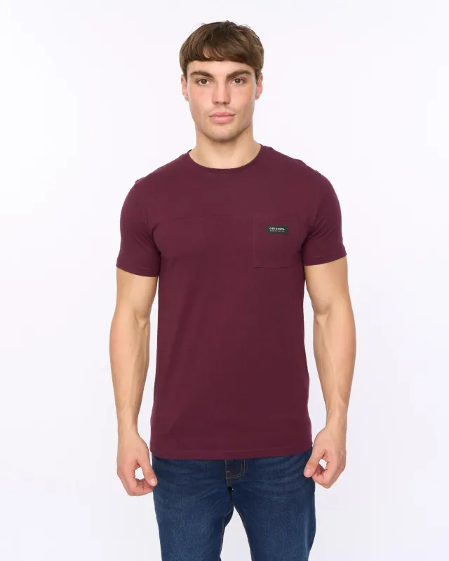 Mens Carritore T-Shirt Raisin sold by Brand Corner