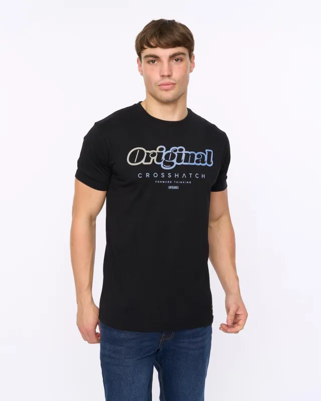 Mens Hybridge T-Shirt Black sold by Brand Corner