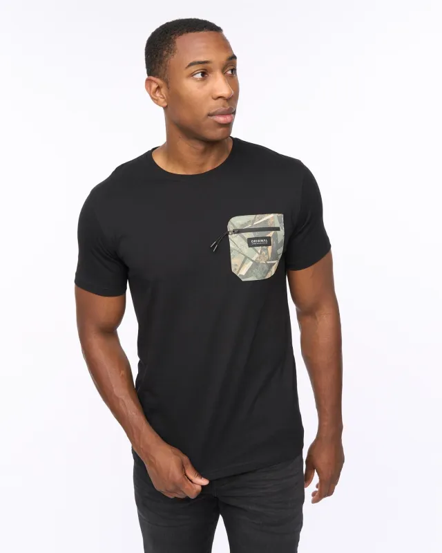 Mens Campbox T-Shirt Black sold by Brand Corner