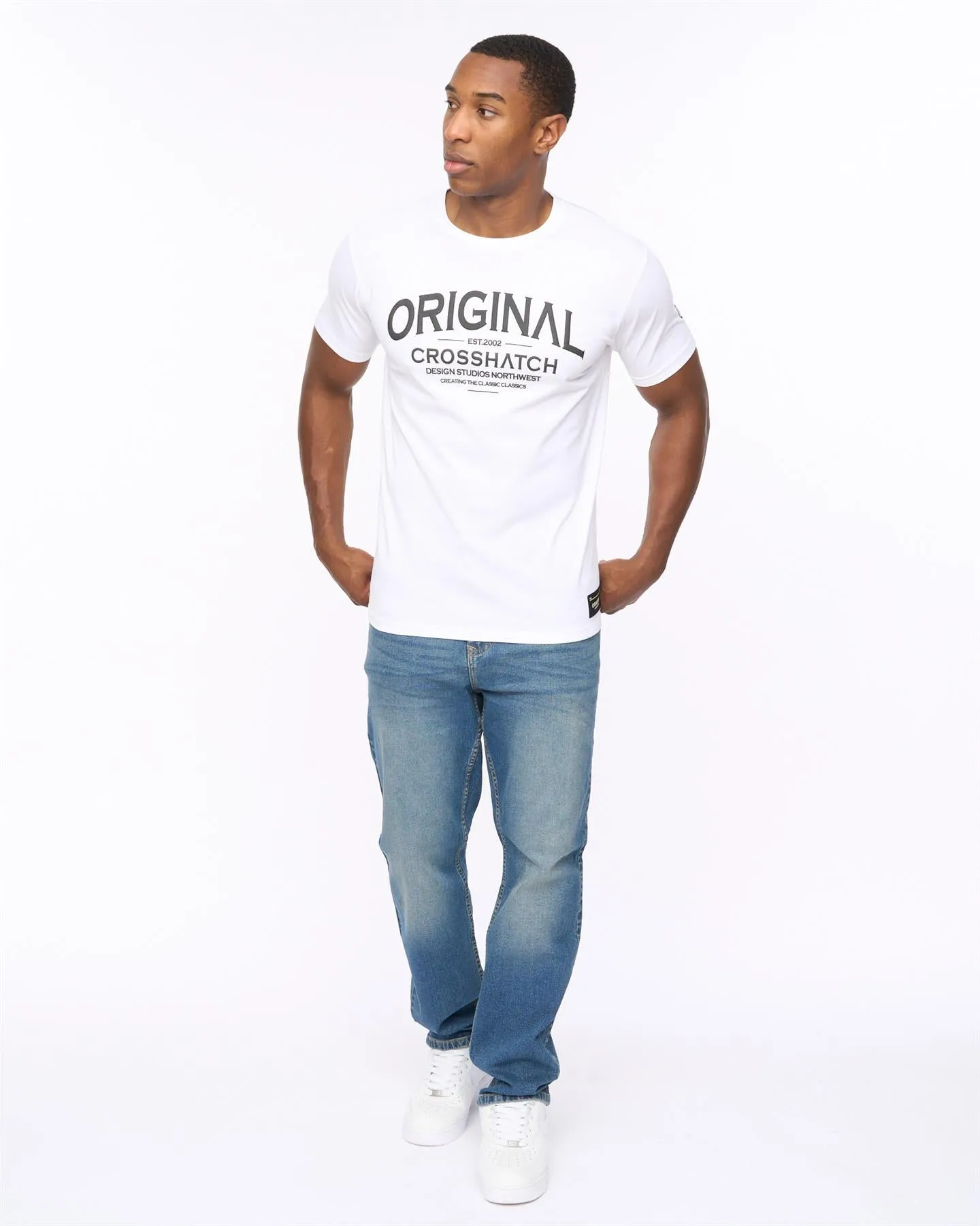 Mens Vintarge T-Shirt White sold by Brand Corner product image thumbnail 3