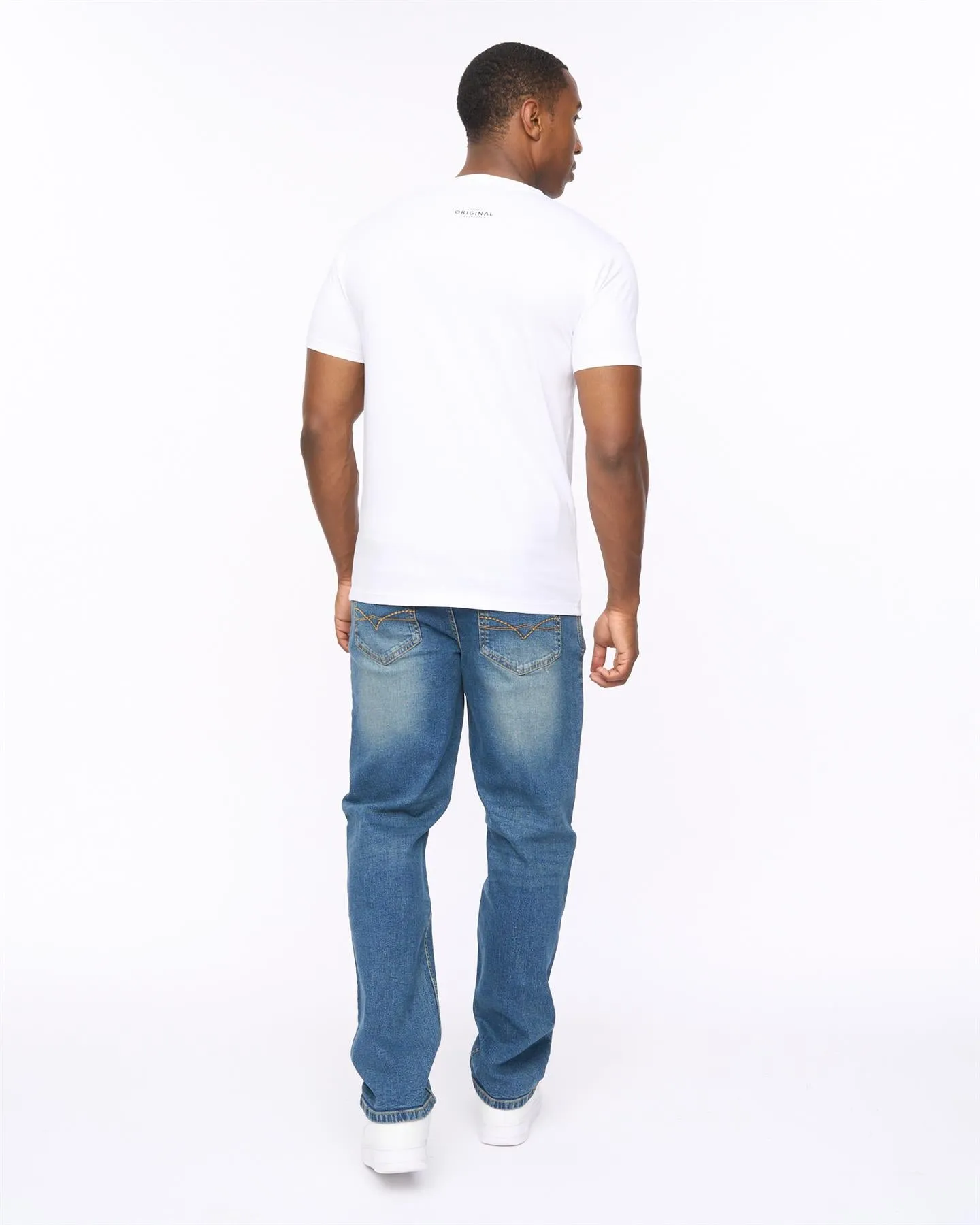 Mens Vintarge T-Shirt White sold by Brand Corner product image thumbnail 4