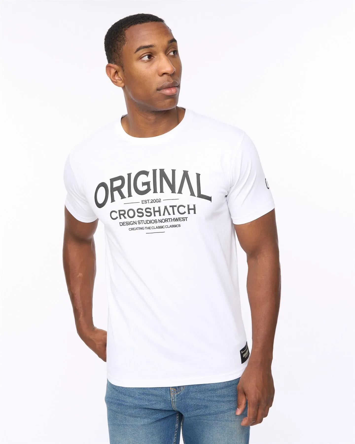 Mens Vintarge T-Shirt White sold by Brand Corner product image thumbnail 2