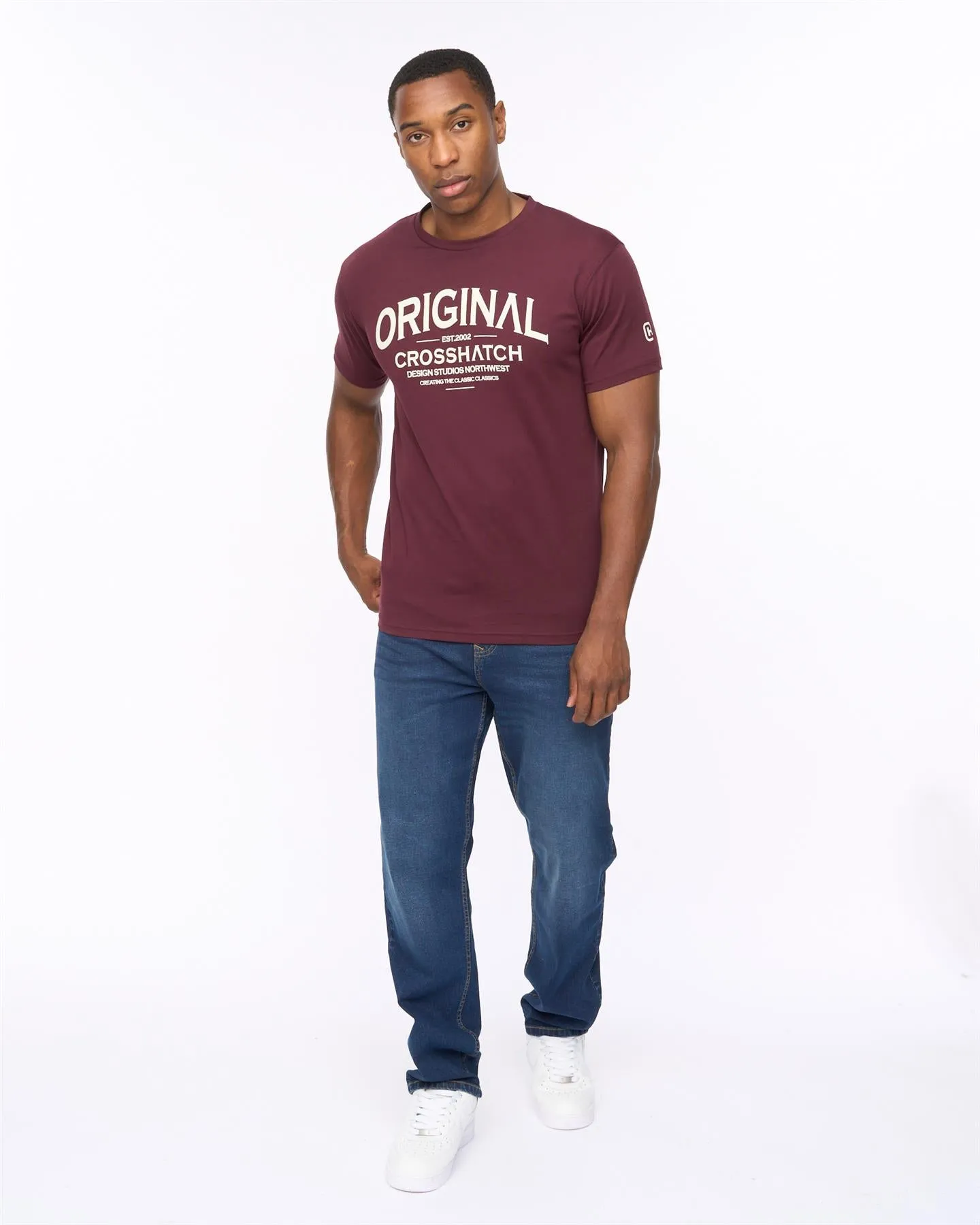 Mens Vintarge T-Shirt Raisin sold by Brand Corner product image thumbnail 4