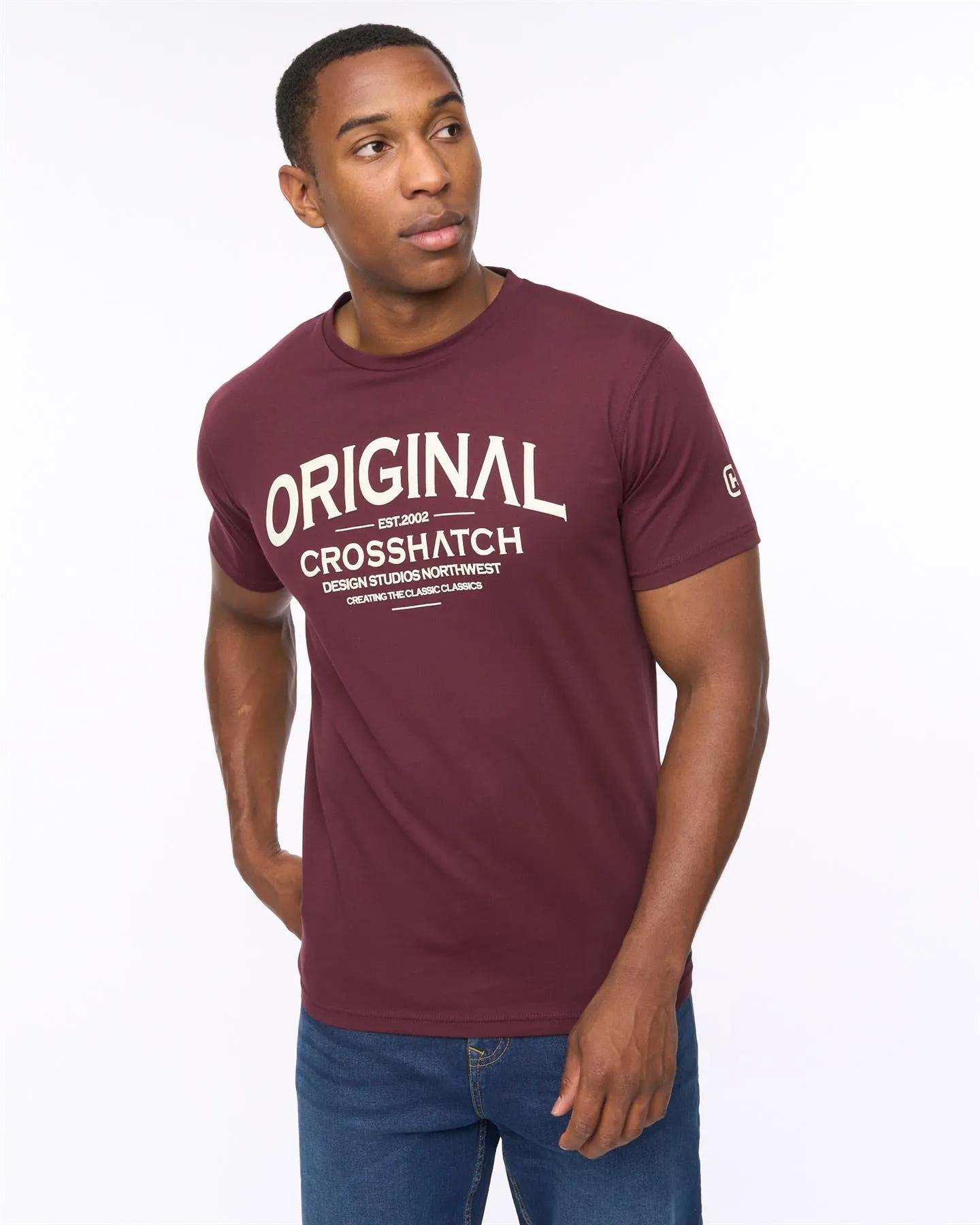 Mens Vintarge T-Shirt Raisin sold by Brand Corner product image thumbnail 2