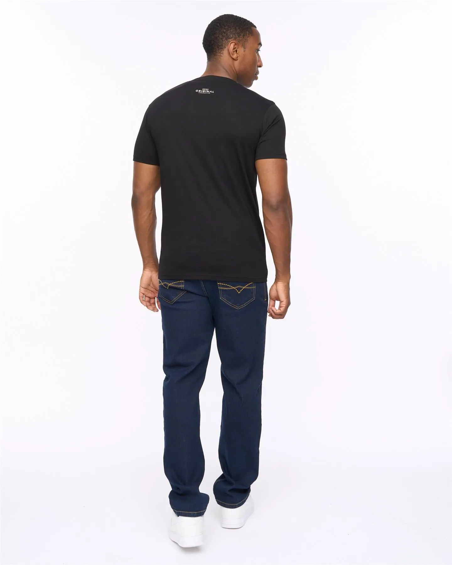 Mens Vintarge T-Shirt Black sold by Brand Corner product image thumbnail 4