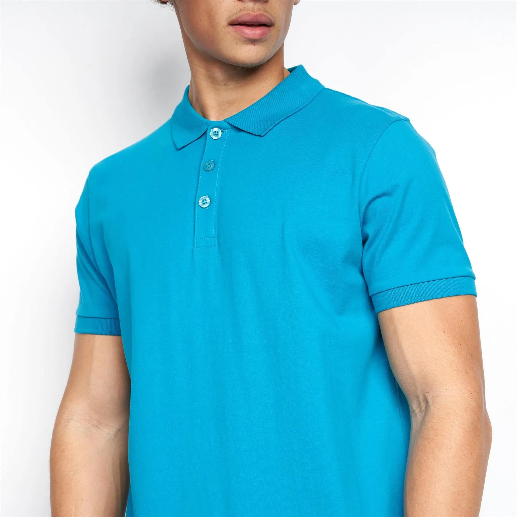 Mens Pritchard MVE Polo Teal sold by Brand Corner product image thumbnail 4