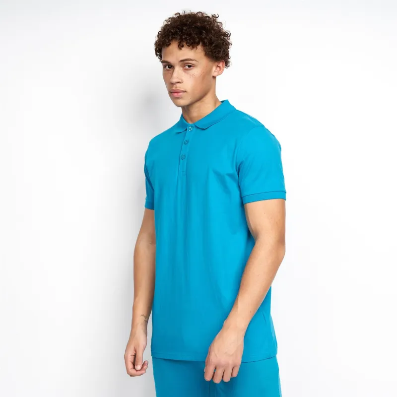 Mens Pritchard MVE Polo Teal sold by Brand Corner
