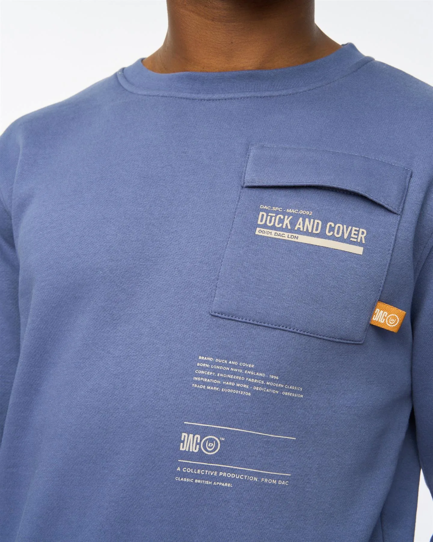 Mens Applewood Crew & Joggers Set Denim Blue sold by Brand Corner product image thumbnail 5