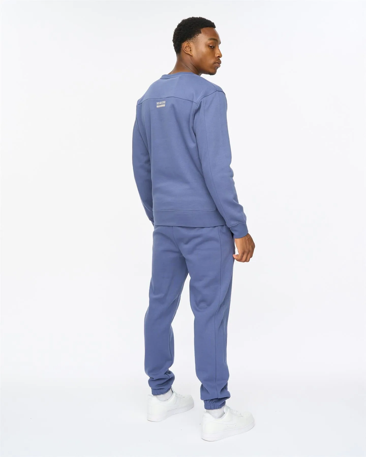 Mens Applewood Crew & Joggers Set Denim Blue sold by Brand Corner product image thumbnail 2