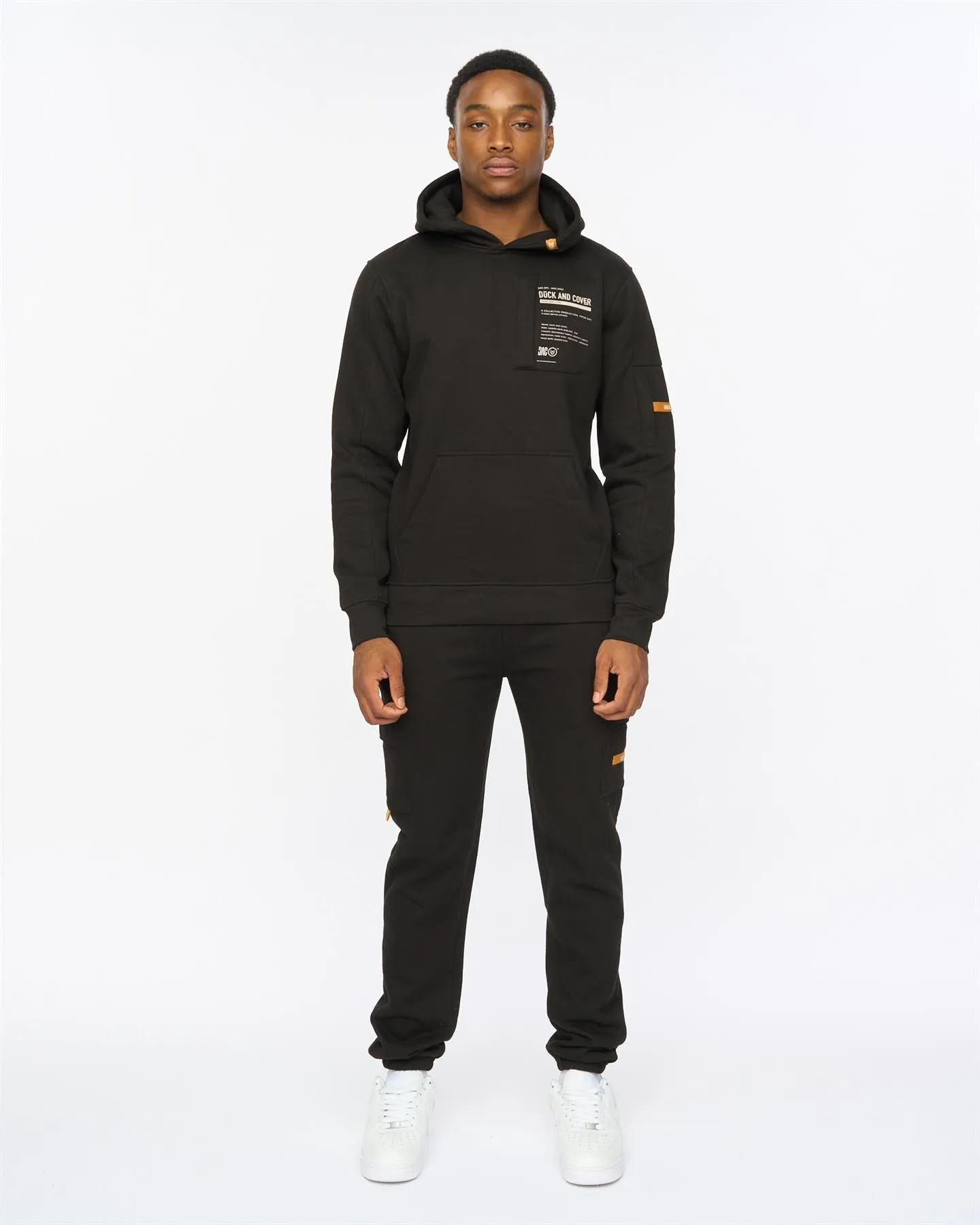 Mens Adamsberg Hoodie & Joggers Set Black sold by Brand Corner