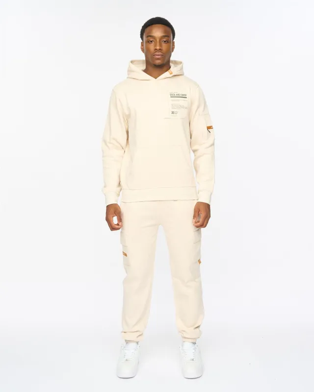 Mens Adamsberg Hoodie & Joggers Set Off White sold by Brand Corner