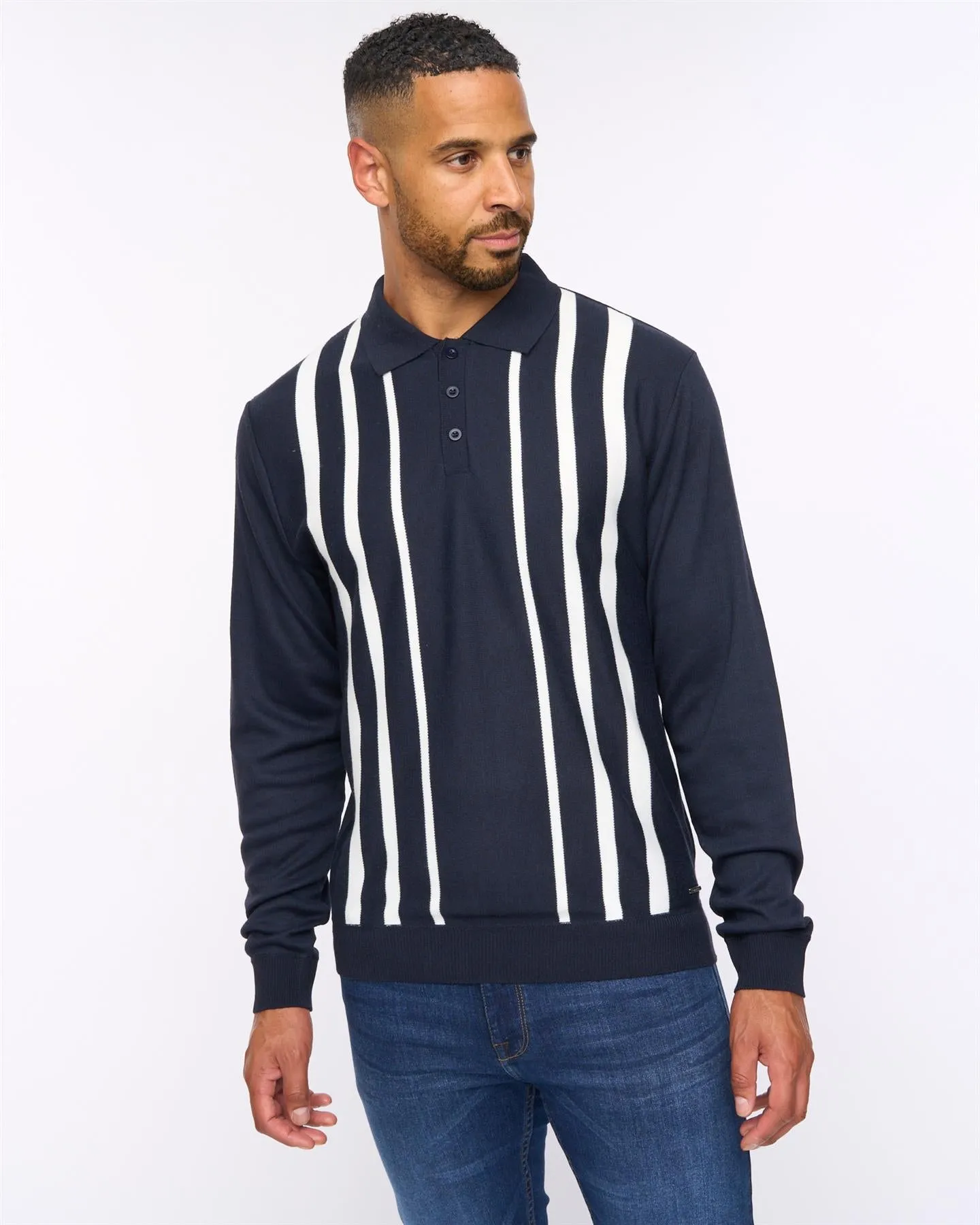 Stalwart Knit Polo Navy sold by Brand Corner