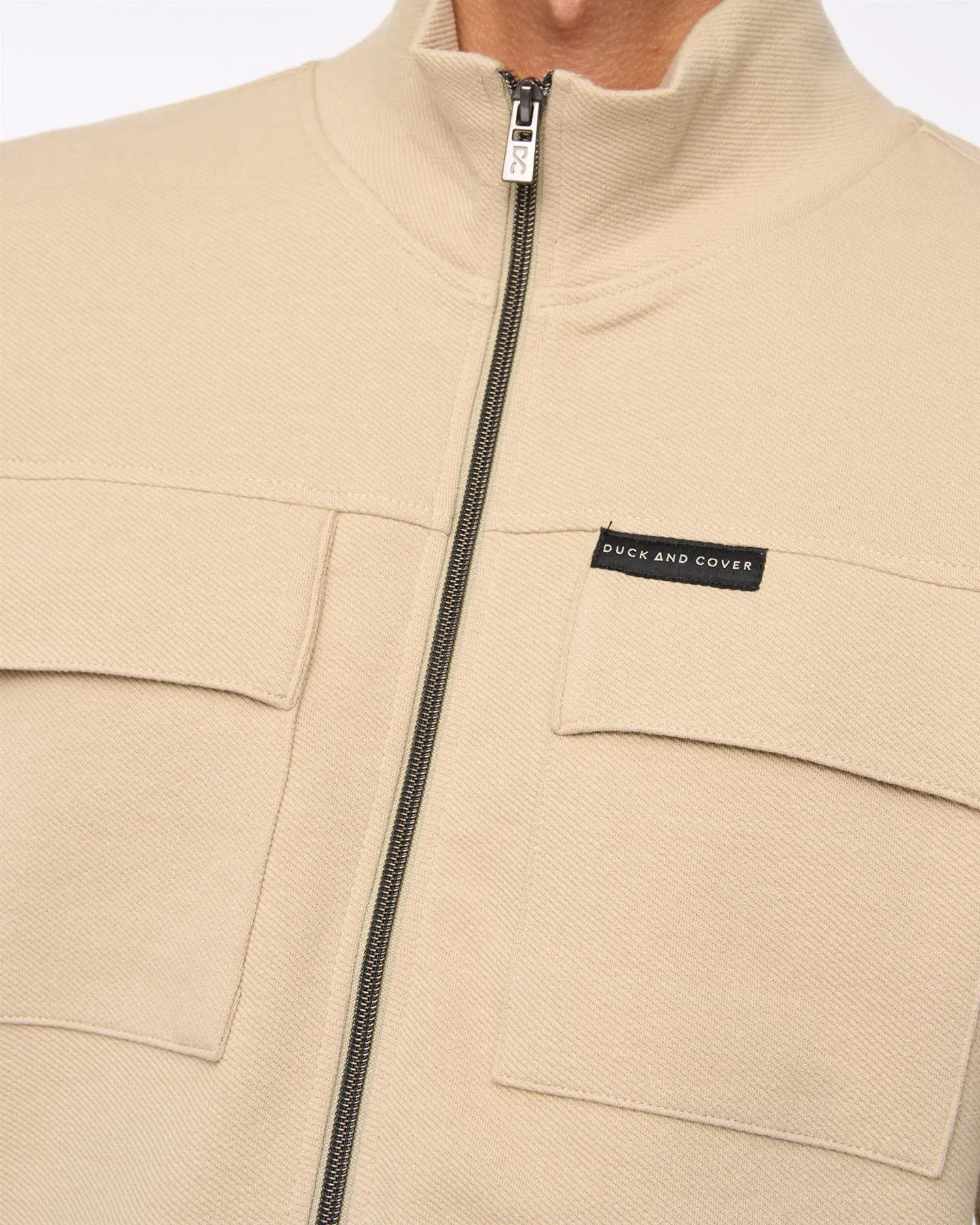 Mens Tames Zip Thru Sweat & Joggers Set Stone sold by Brand Corner product image thumbnail 5