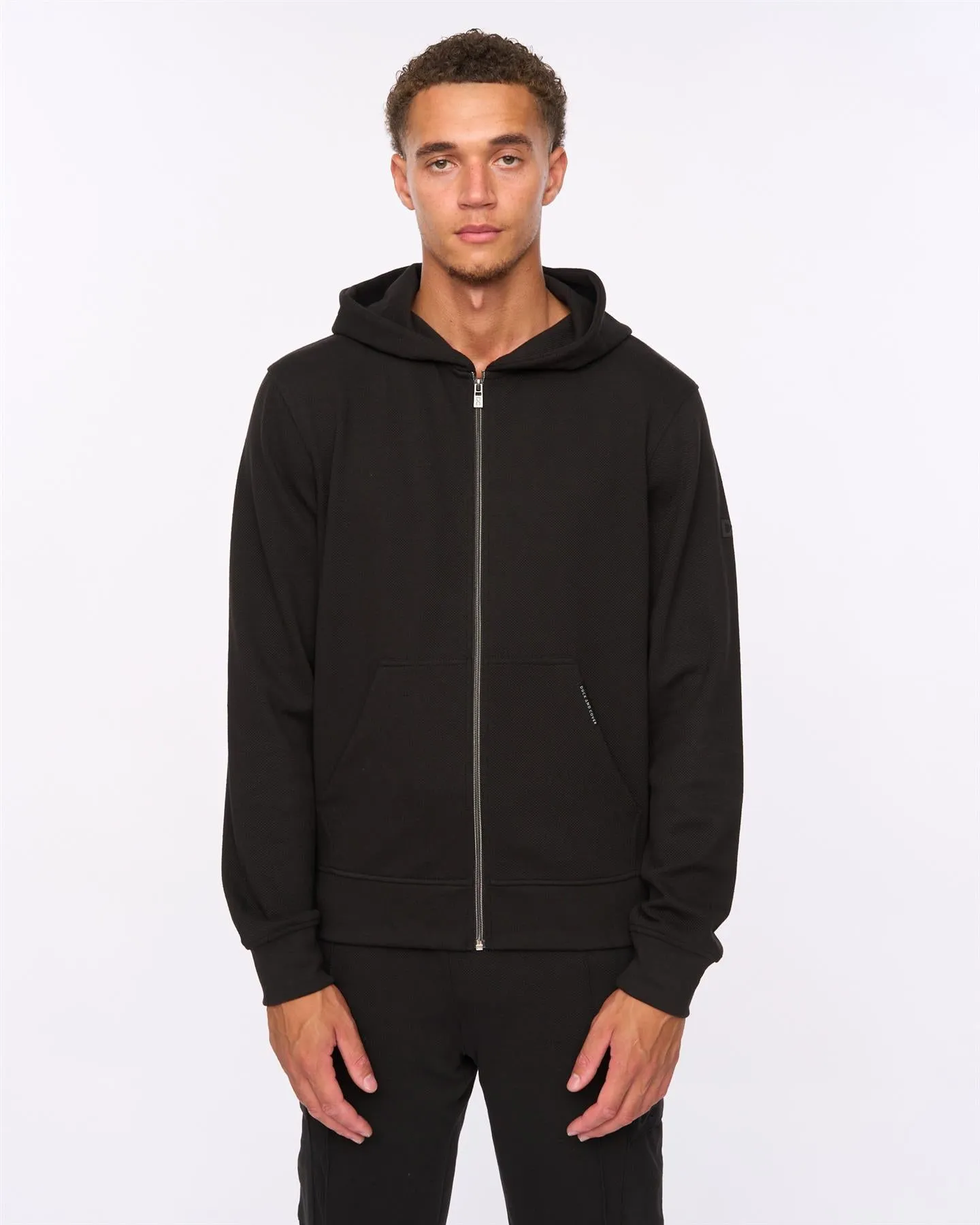 Mens Optimus Hoodie & Combat Joggers Set Black sold by Brand Corner product image thumbnail 3