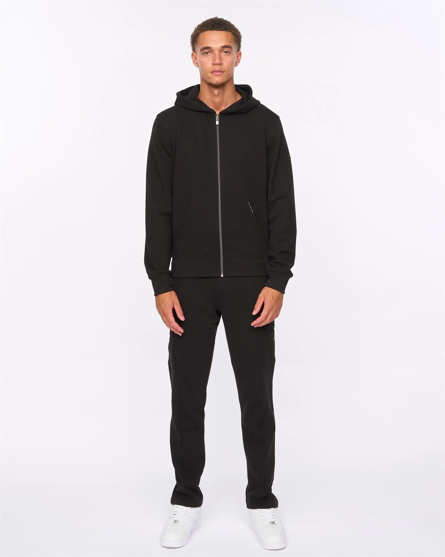 Mens Optimus Hoodie & Combat Joggers Set Black sold by Brand Corner
