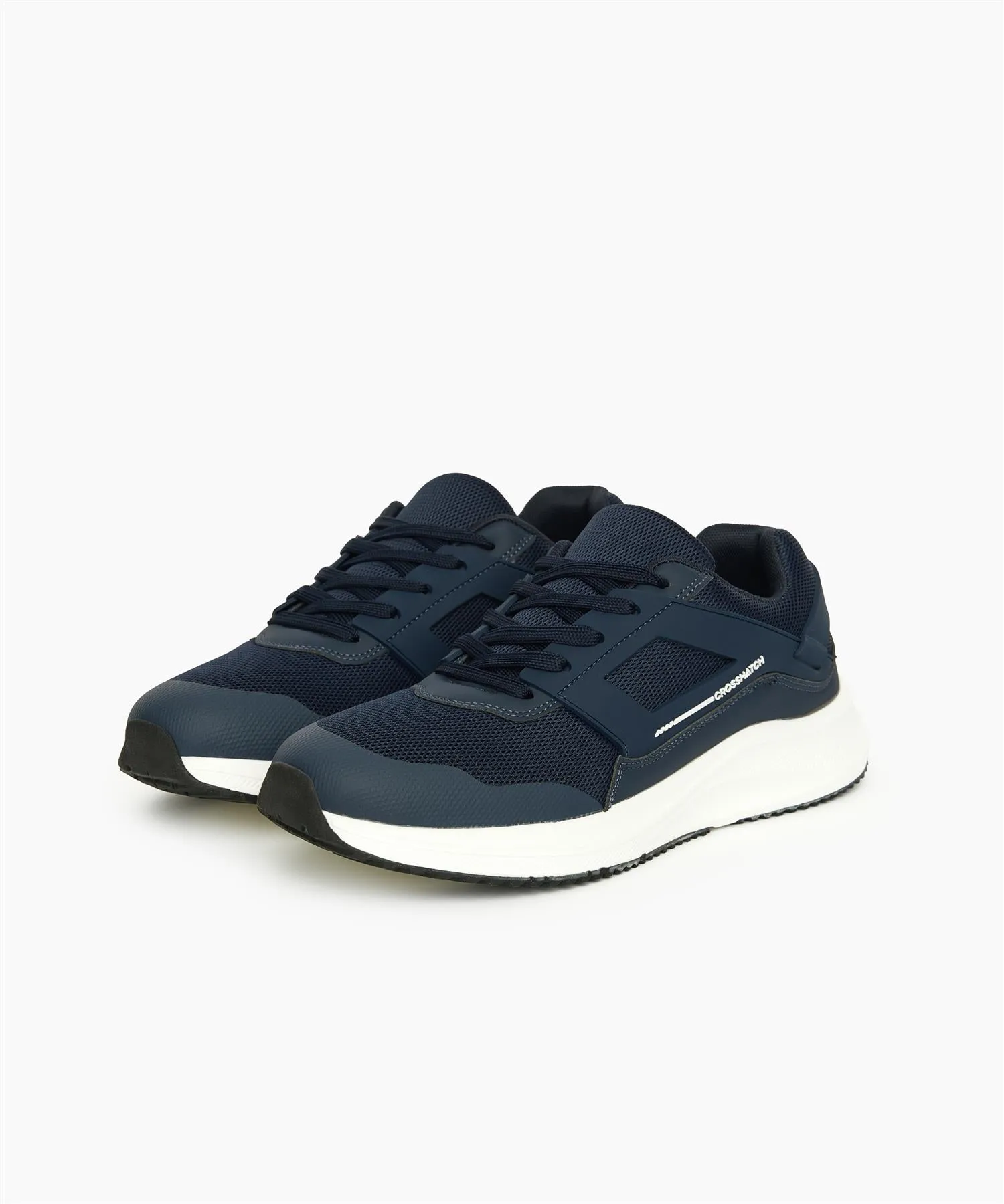 Mens Holywell Flyknit Trainers Navy/White sold by Brand Corner