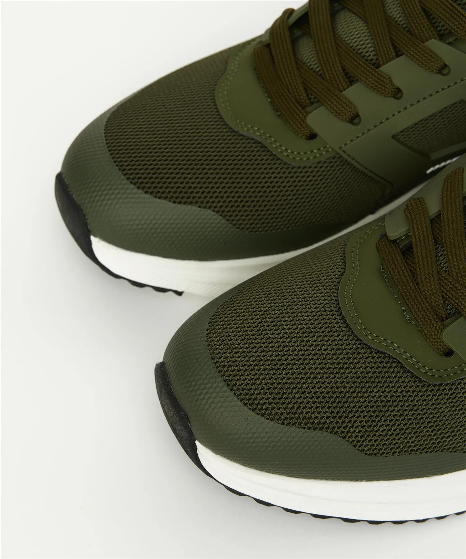 Mens Holywell Flyknit Trainers Olive/White sold by Brand Corner product image thumbnail 2