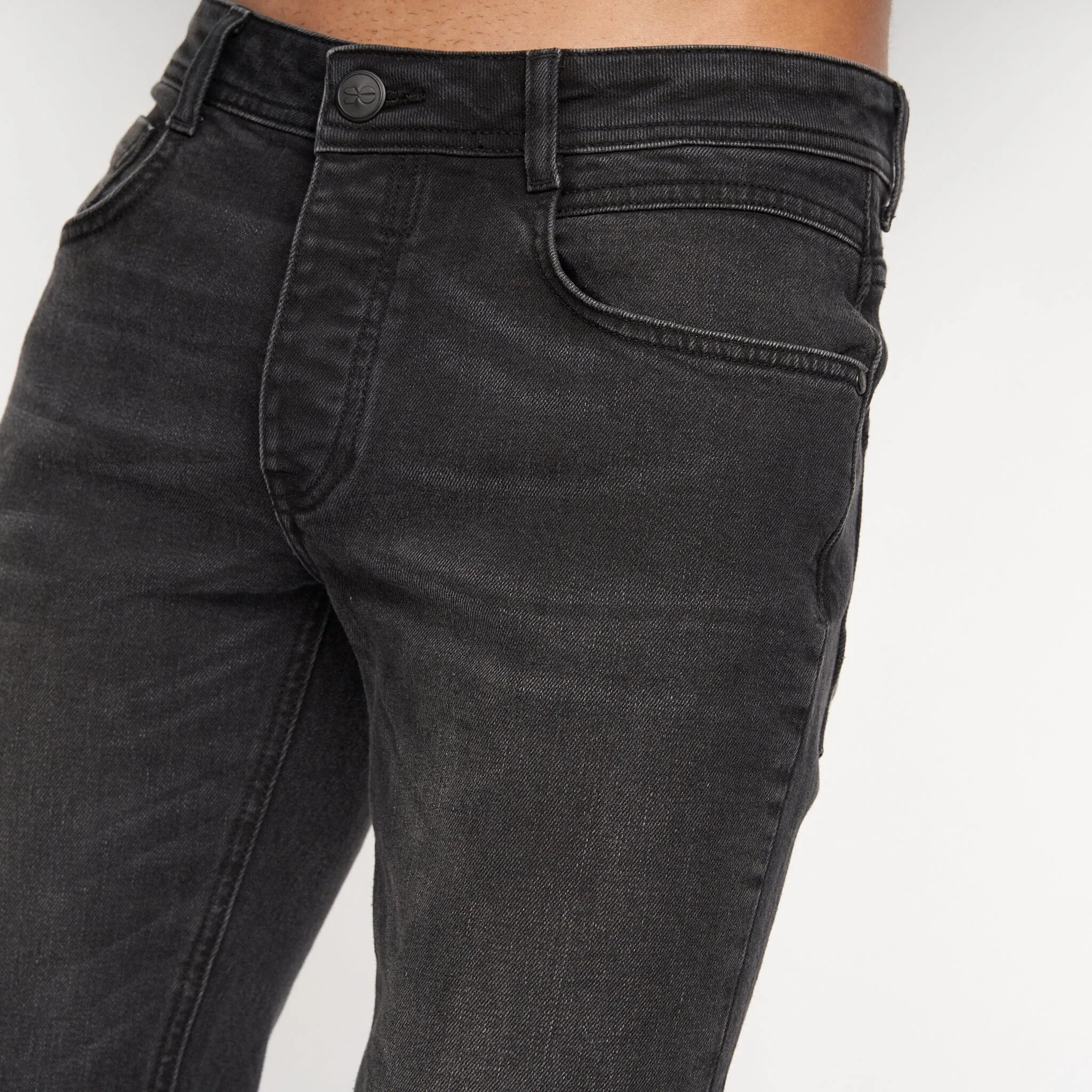 Crosshatch - Sheldons Slim Fit Jeans Black sold by Brand Corner product image thumbnail 5