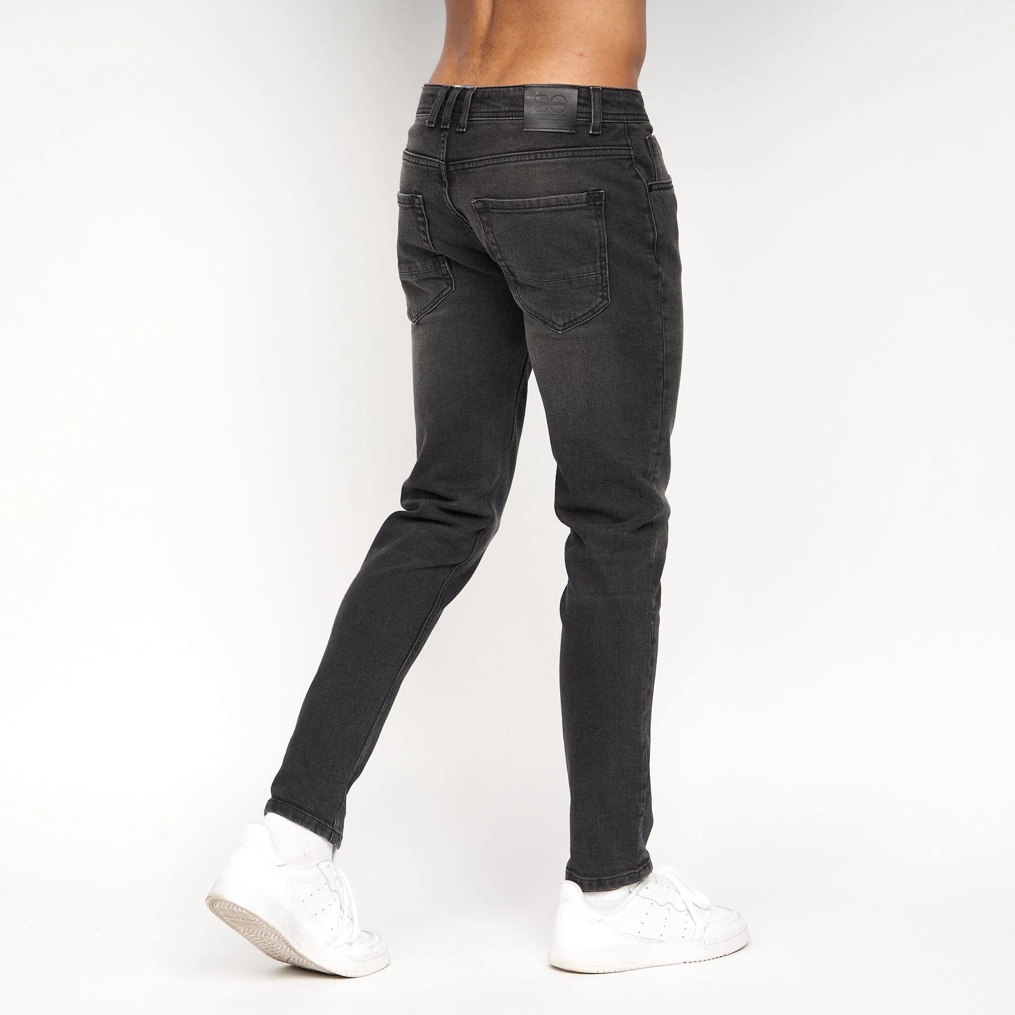 Crosshatch - Sheldons Slim Fit Jeans Black sold by Brand Corner product image thumbnail 4