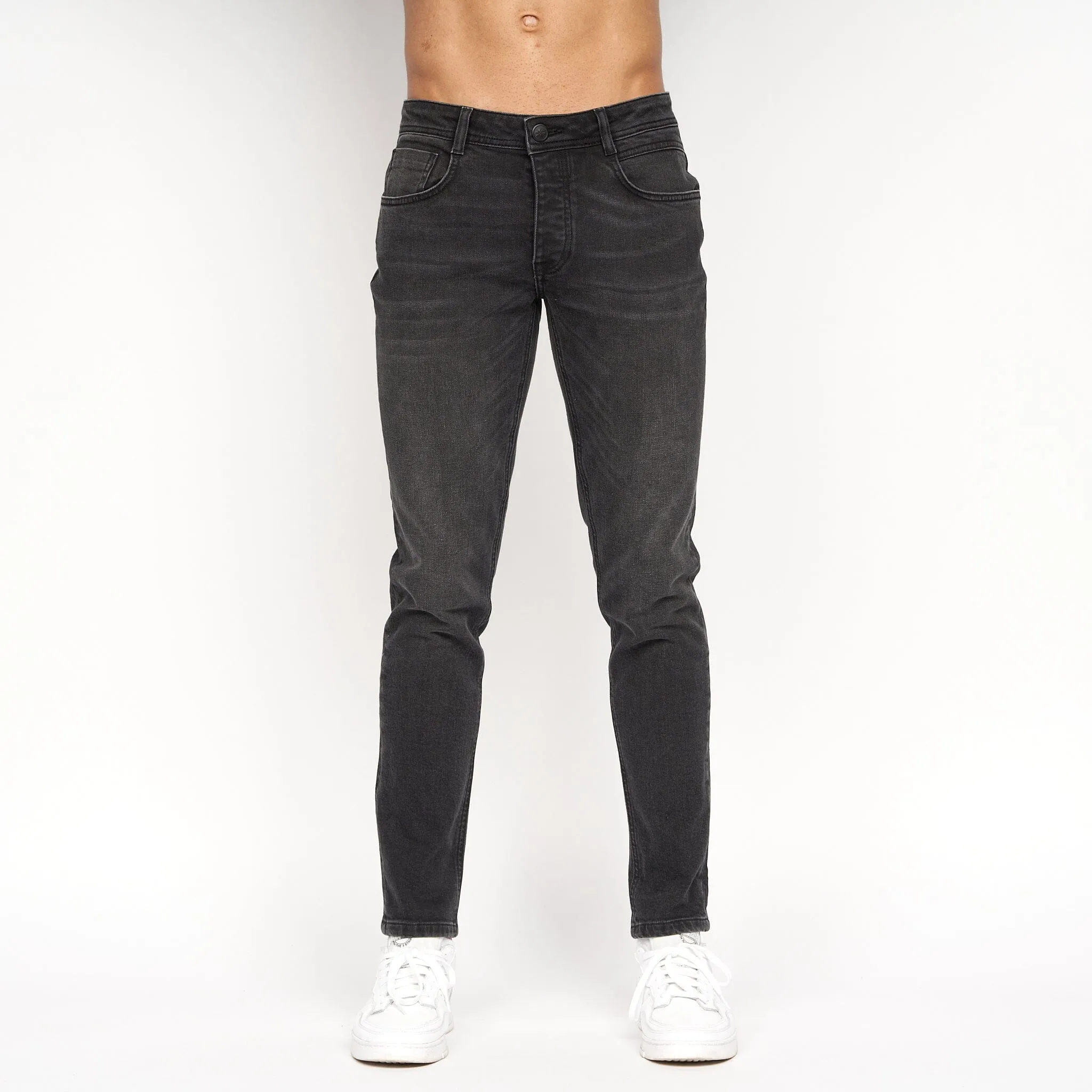 Crosshatch - Sheldons Slim Fit Jeans Black sold by Brand Corner product image thumbnail 2