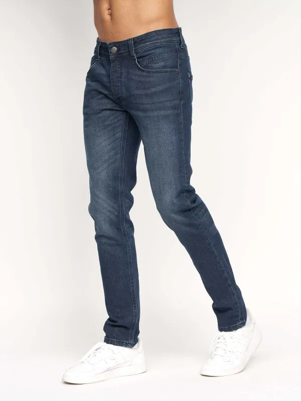 Sheldons Slim Fit Jeans Dark Wash sold by Brand Corner