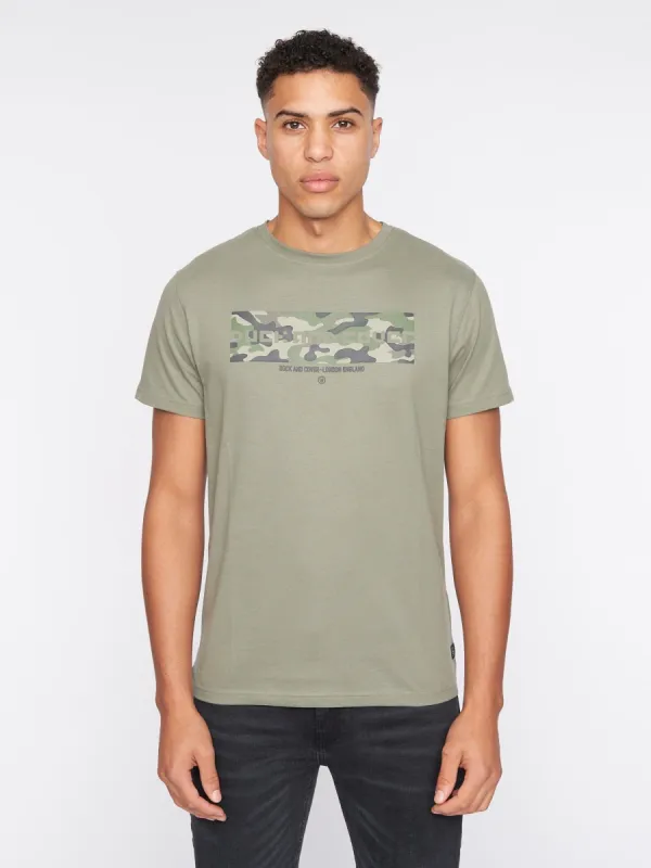 Camoville T-Shirt Sage sold by Brand Corner